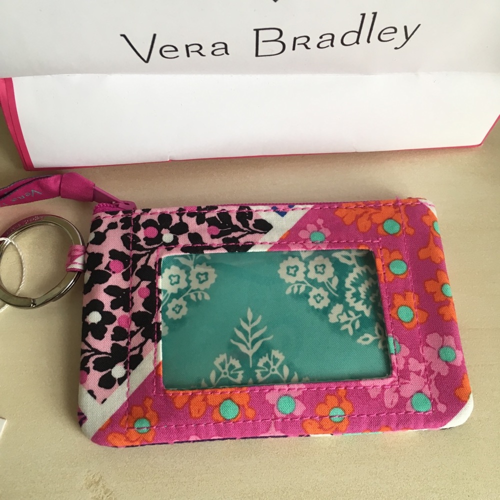 Vera Bradley Zip Id case - Picture 2 of 6